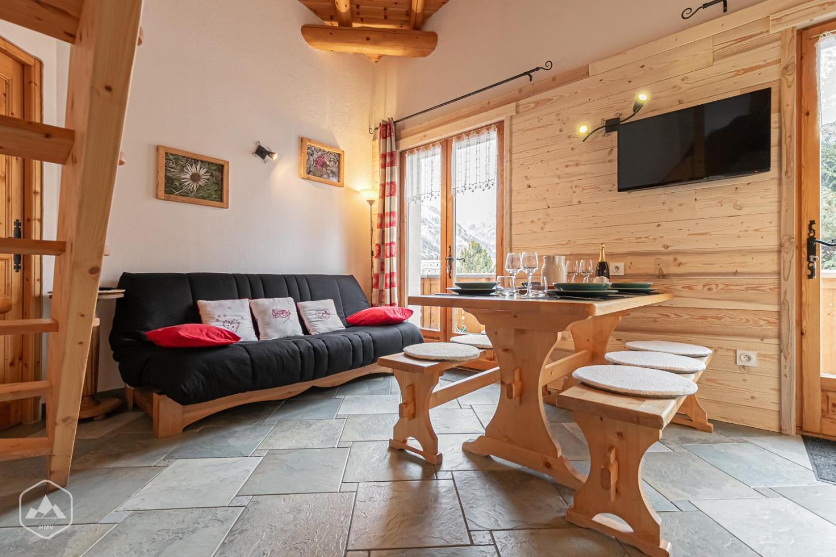"L'Ancolie" Appartement De Charme 4 Personnes A Val Cenis Termignon Exterior foto